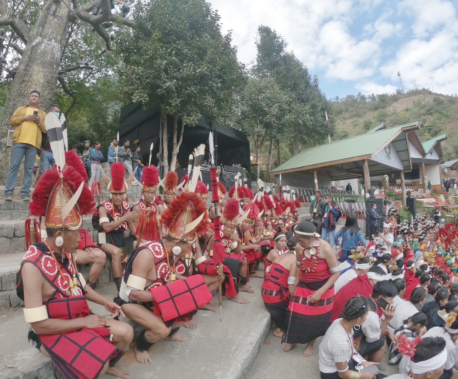 Naga People in traditional Atires